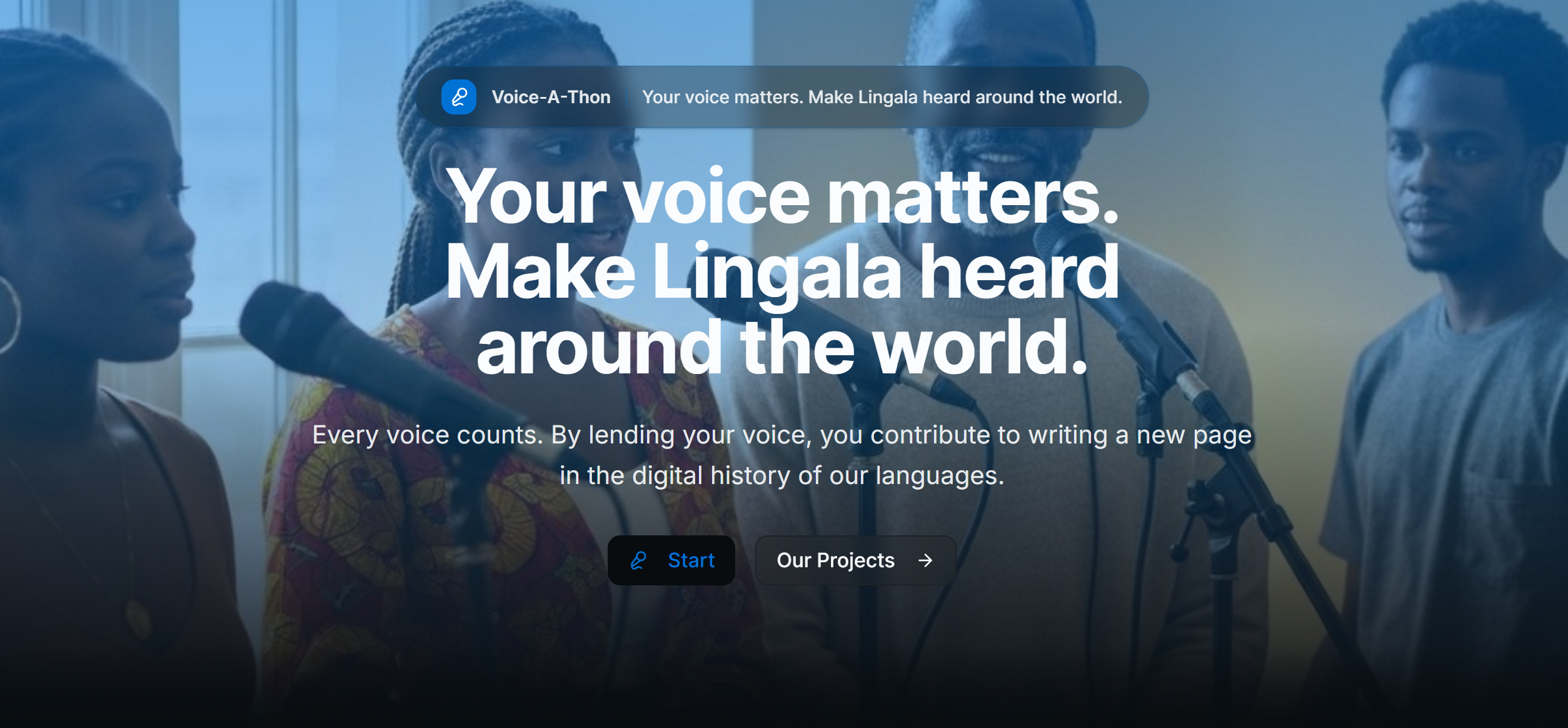 Digital X Solution Voice-a-Thon